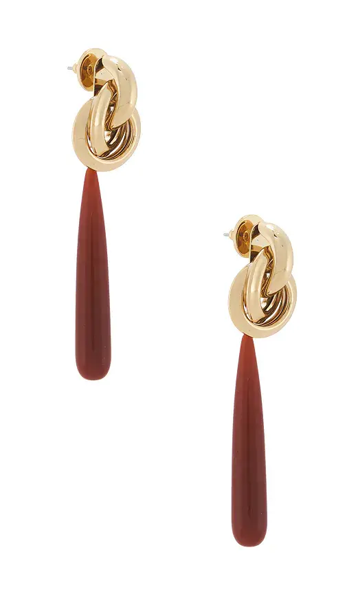 LELET NY Nala Knot Stone Earrings | Thumbnail 2
