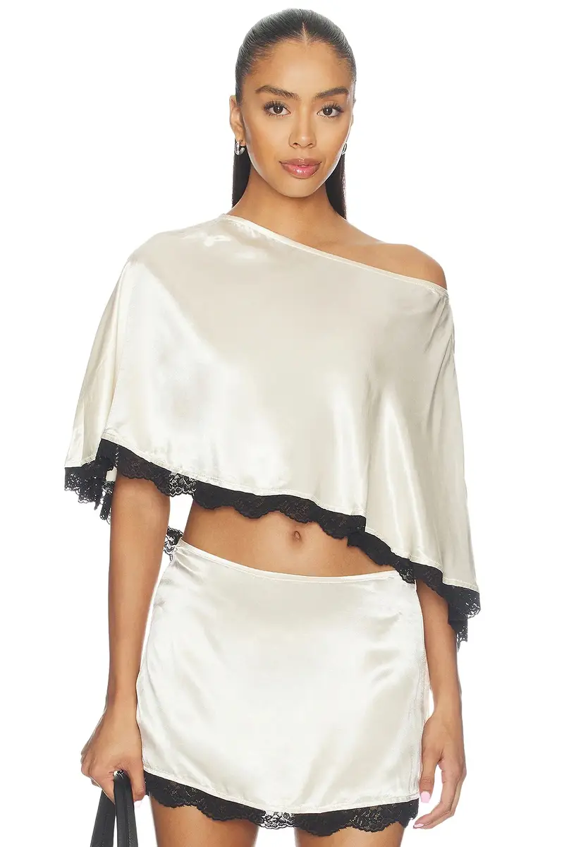 SNDYS Zaley Poncho Top