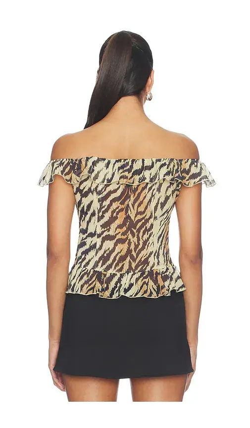 LIONESS Timeless Ruffle Top | Thumbnail 3