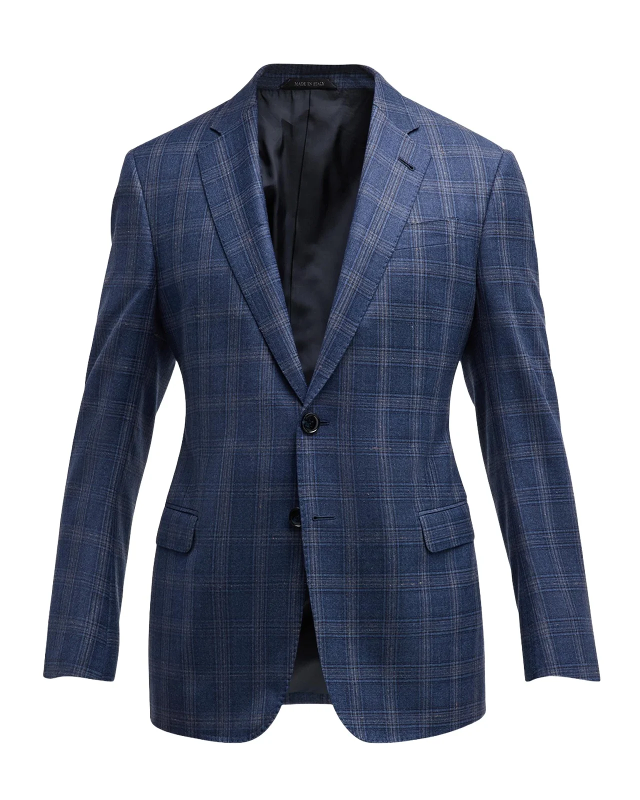 Giorgio Armani Men's Plaid Wool-Cashmere Sport Coat