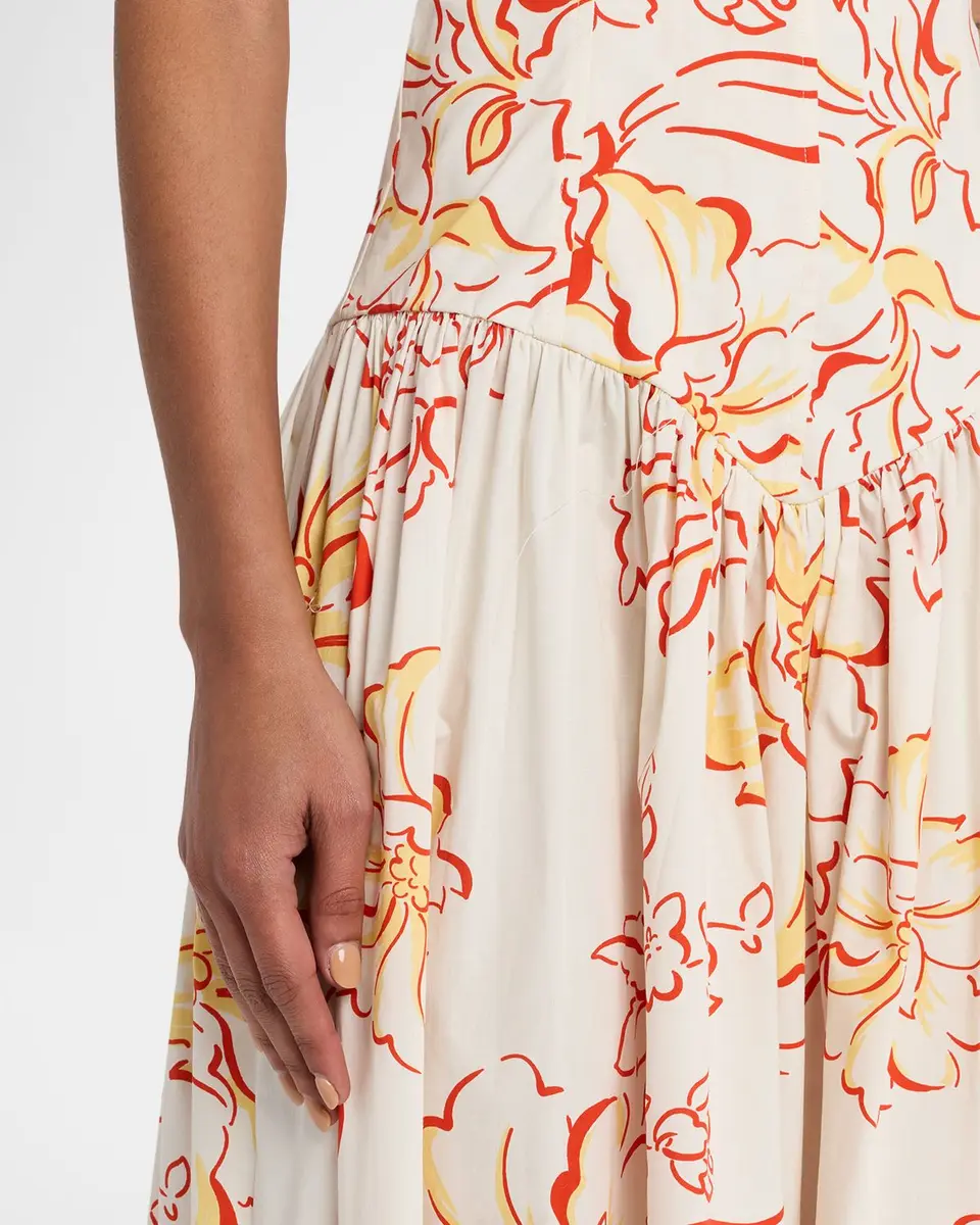 Misa Los Angeles Kerry Drop-Waist Midi Dress | Thumbnail 5 Misa Los Angeles Kerry Drop-Waist Midi Dress | Thumbnail 5