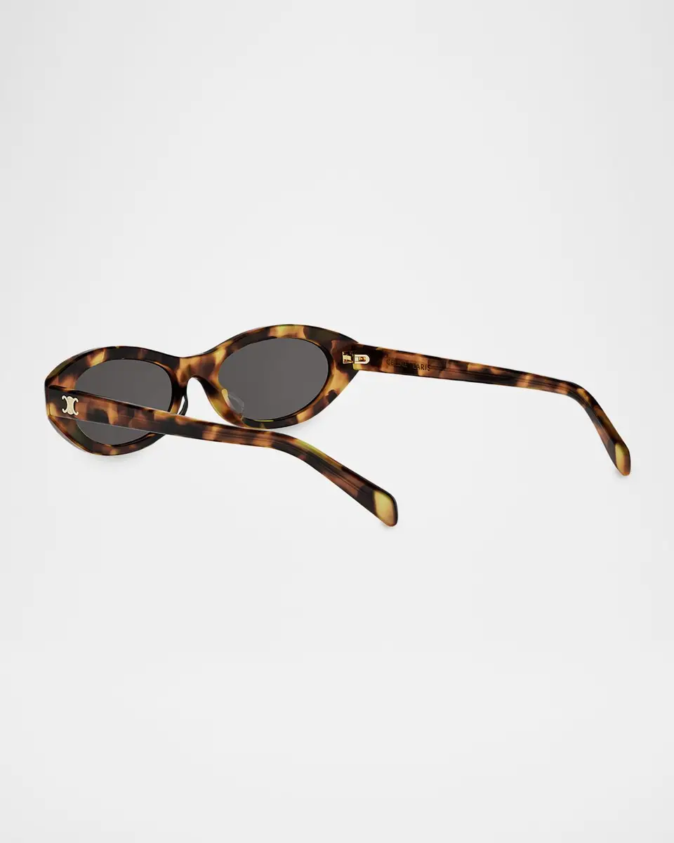 Celine Triomphe Mini 54mm Oval Sunglasses | Thumbnail 4 Celine Triomphe Mini 54mm Oval Sunglasses | Thumbnail 4