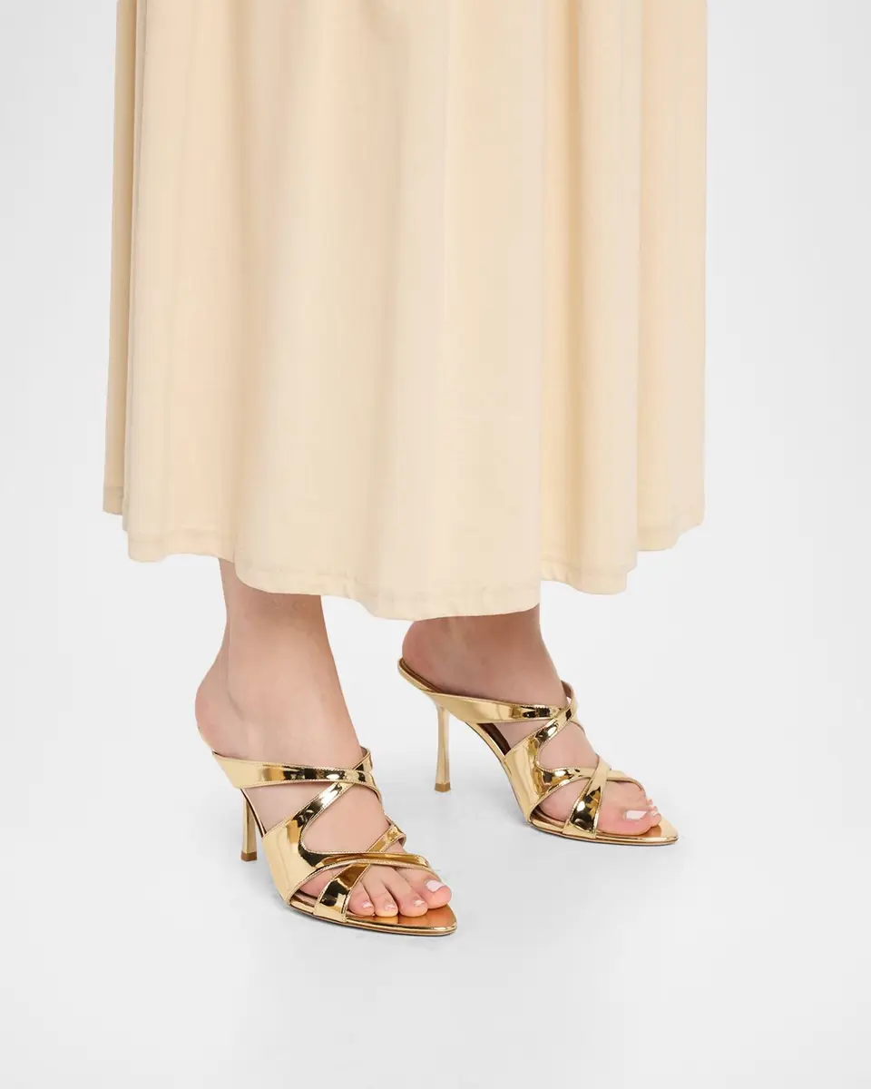 Stuart Weitzman 85mm Rubie Strappy Leather Sandals | Thumbnail 2 Stuart Weitzman 85mm Rubie Strappy Leather Sandals | Thumbnail 2