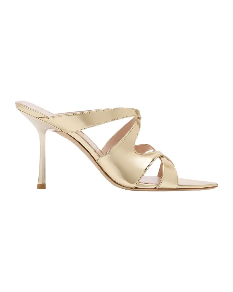 85mm Rubie Strappy Leather Sandals 85mm Rubie Strappy Leather Sandals