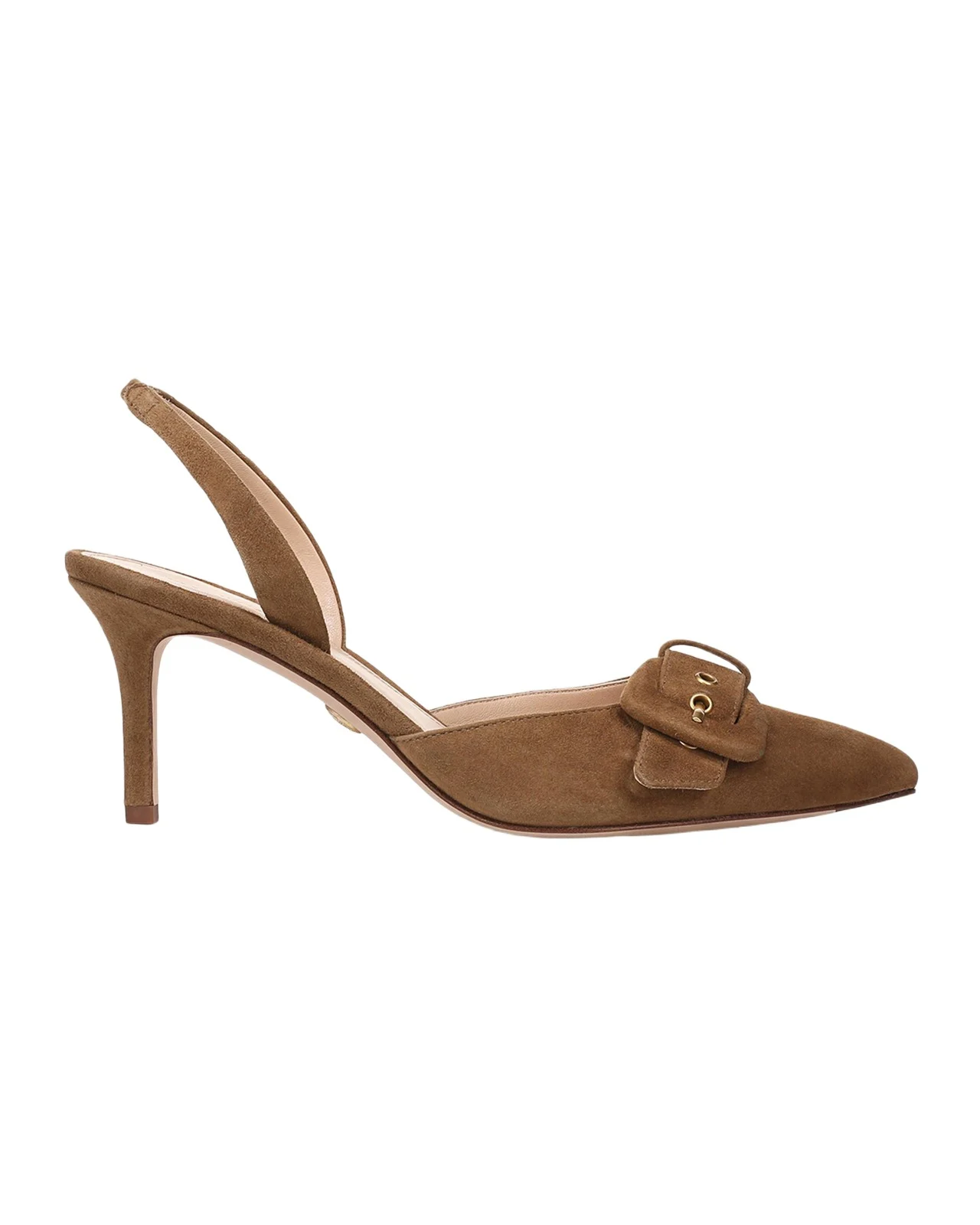 70mm Lenora Suede Slingback Pumps 70mm Lenora Suede Slingback Pumps