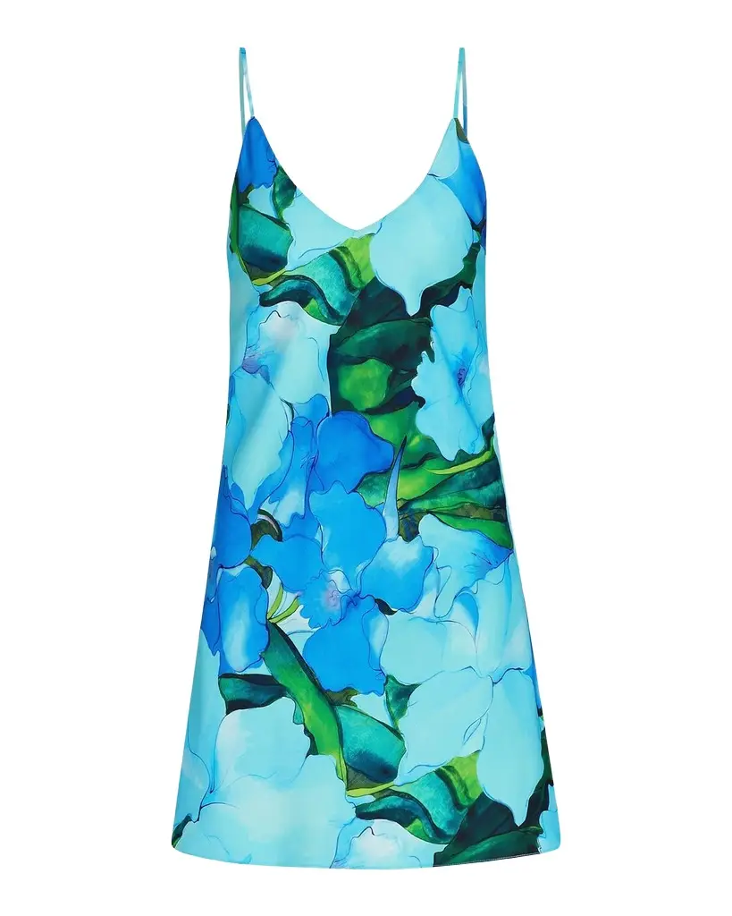 Natori Isla Low-Back Floral Chemise | Image 1 Natori Isla Low-Back Floral Chemise | Image 1