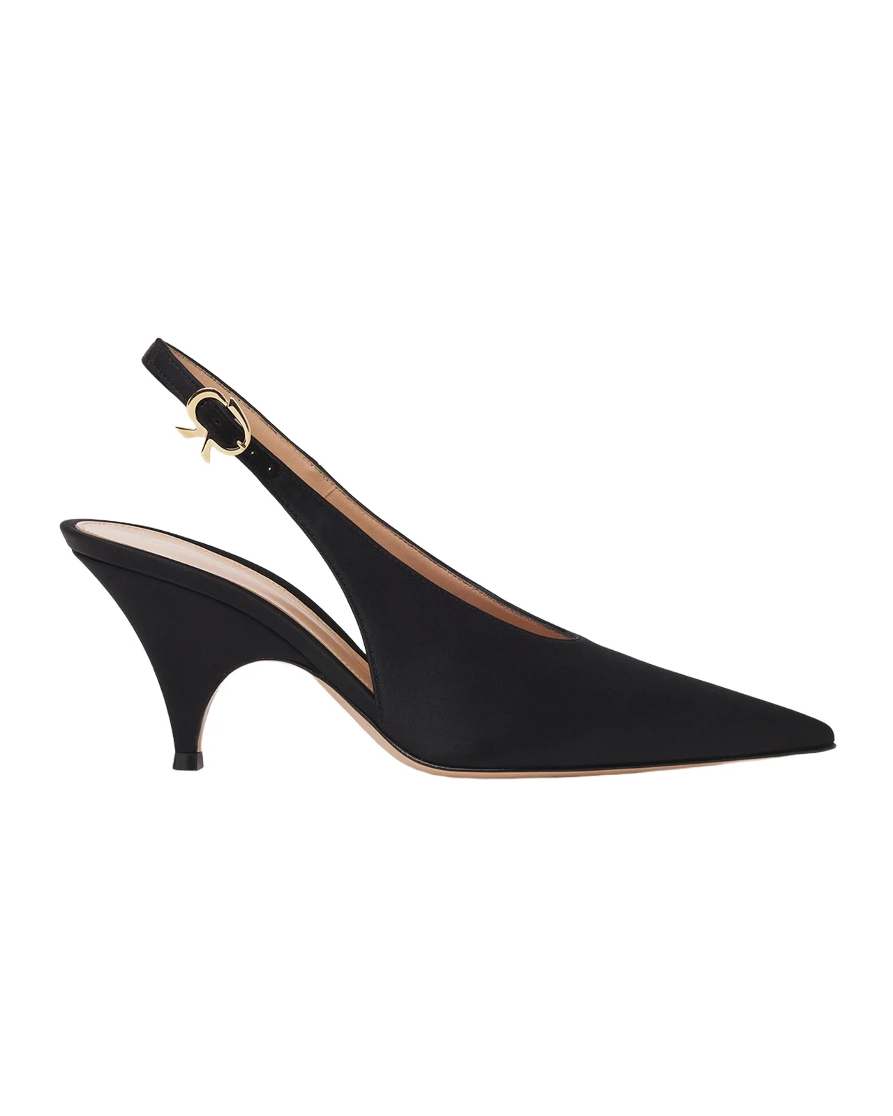 70mm Sofia Satin Slingback Pumps 70mm Sofia Satin Slingback Pumps