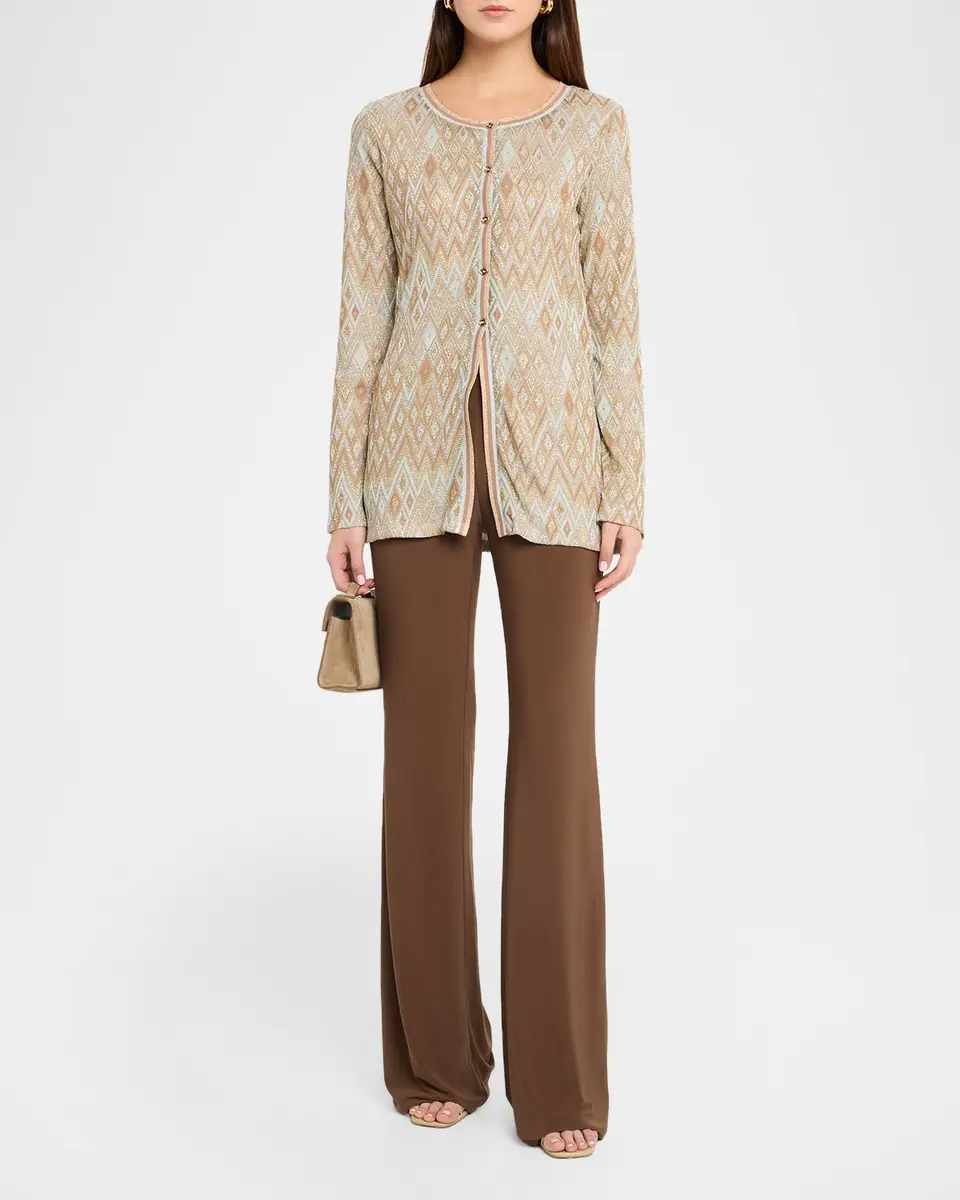 Ramy Brook McKenna Diamond Knit Cardigan | Thumbnail 2 Ramy Brook McKenna Diamond Knit Cardigan | Thumbnail 2