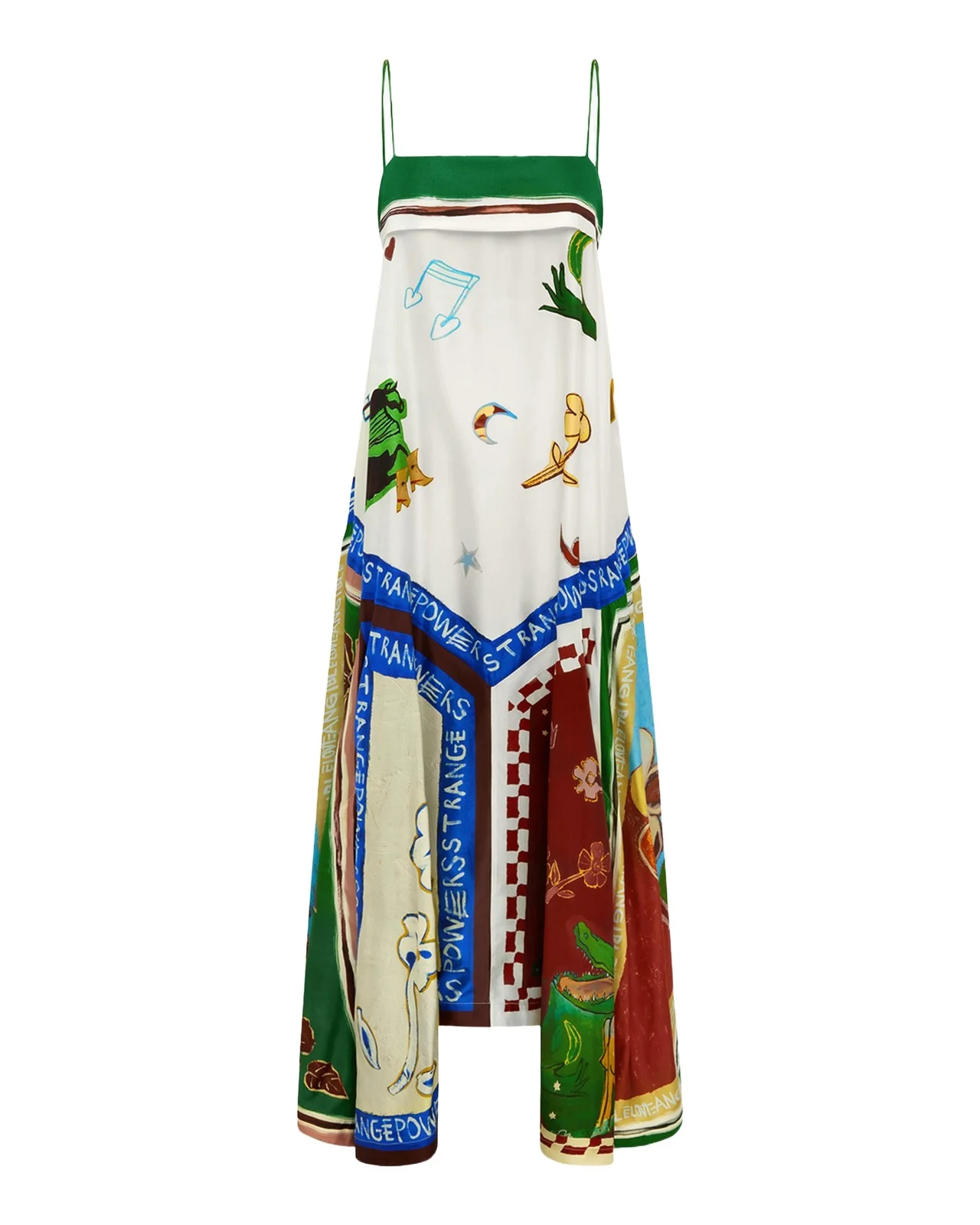 Tangible Love Silk Midi Dress