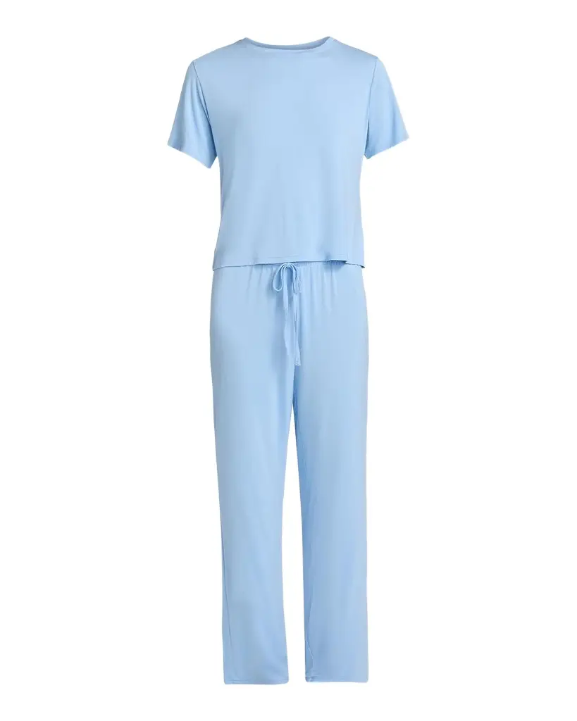 Natori Feathers Essentials Jersey Pajama Set | Image 1 Natori Feathers Essentials Jersey Pajama Set | Image 1