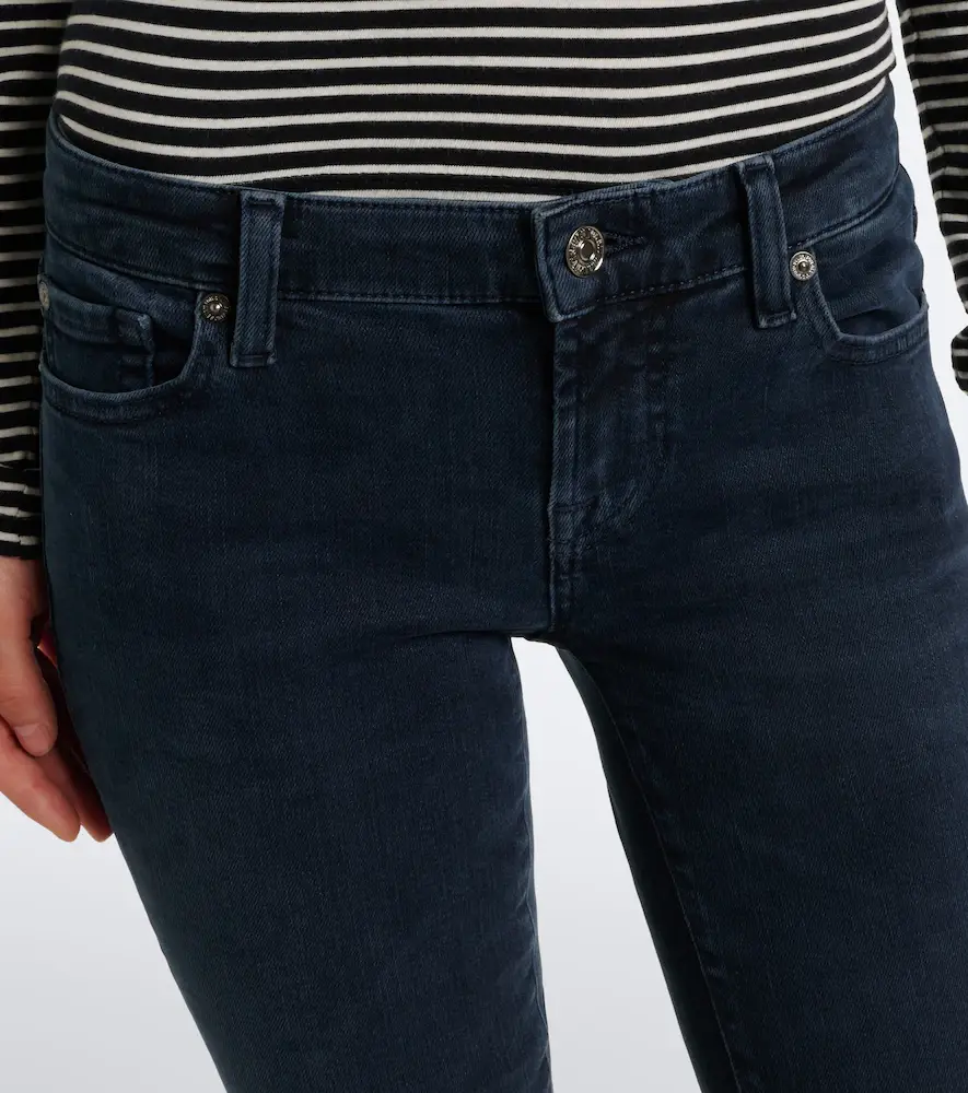 7 For All Mankind Inkstone low-rise skinny jeans | Thumbnail 2 7 For All Mankind Inkstone low-rise skinny jeans | Thumbnail 2