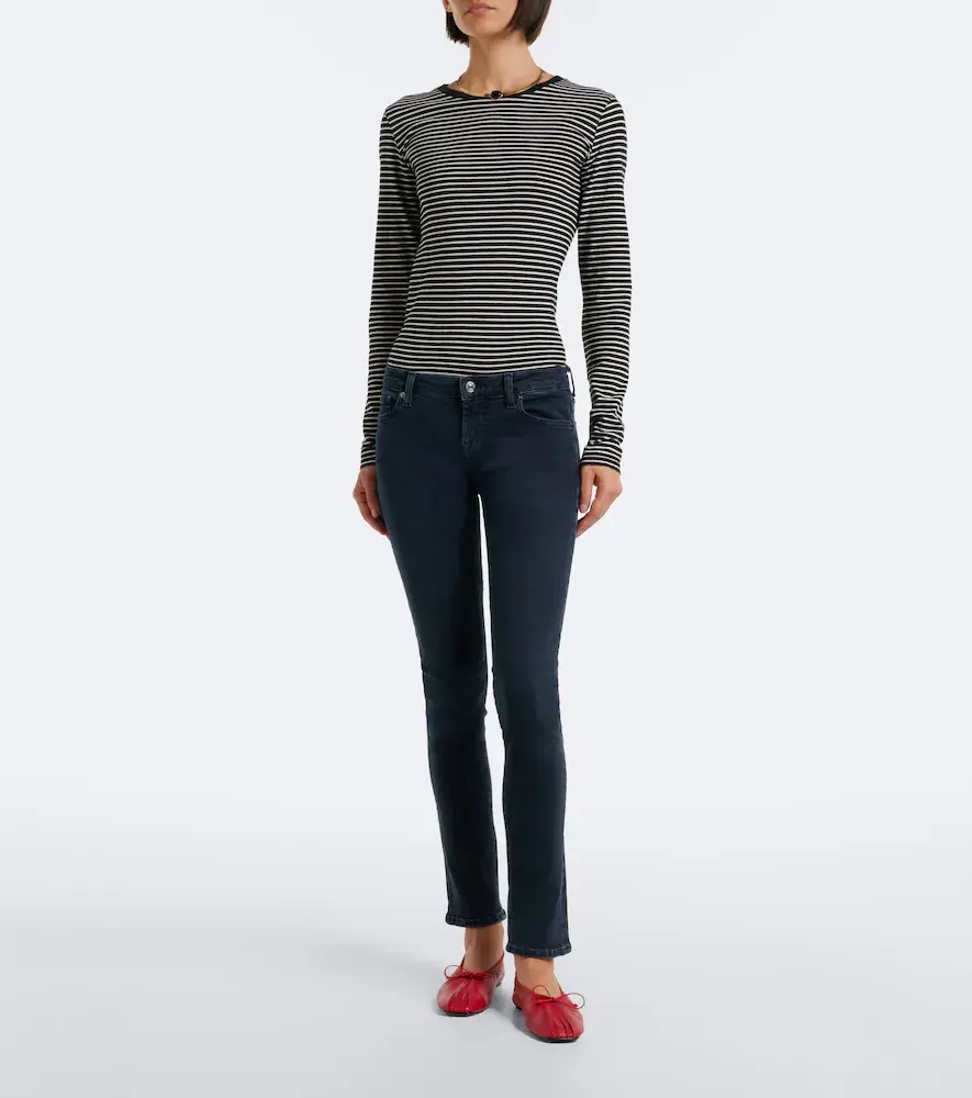 7 For All Mankind Inkstone low-rise skinny jeans | Thumbnail 3 7 For All Mankind Inkstone low-rise skinny jeans | Thumbnail 3