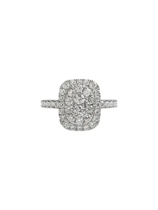 0.69ct Diamond 18K Gold Pave Ring 0.69ct Diamond 18K Gold Pave Ring