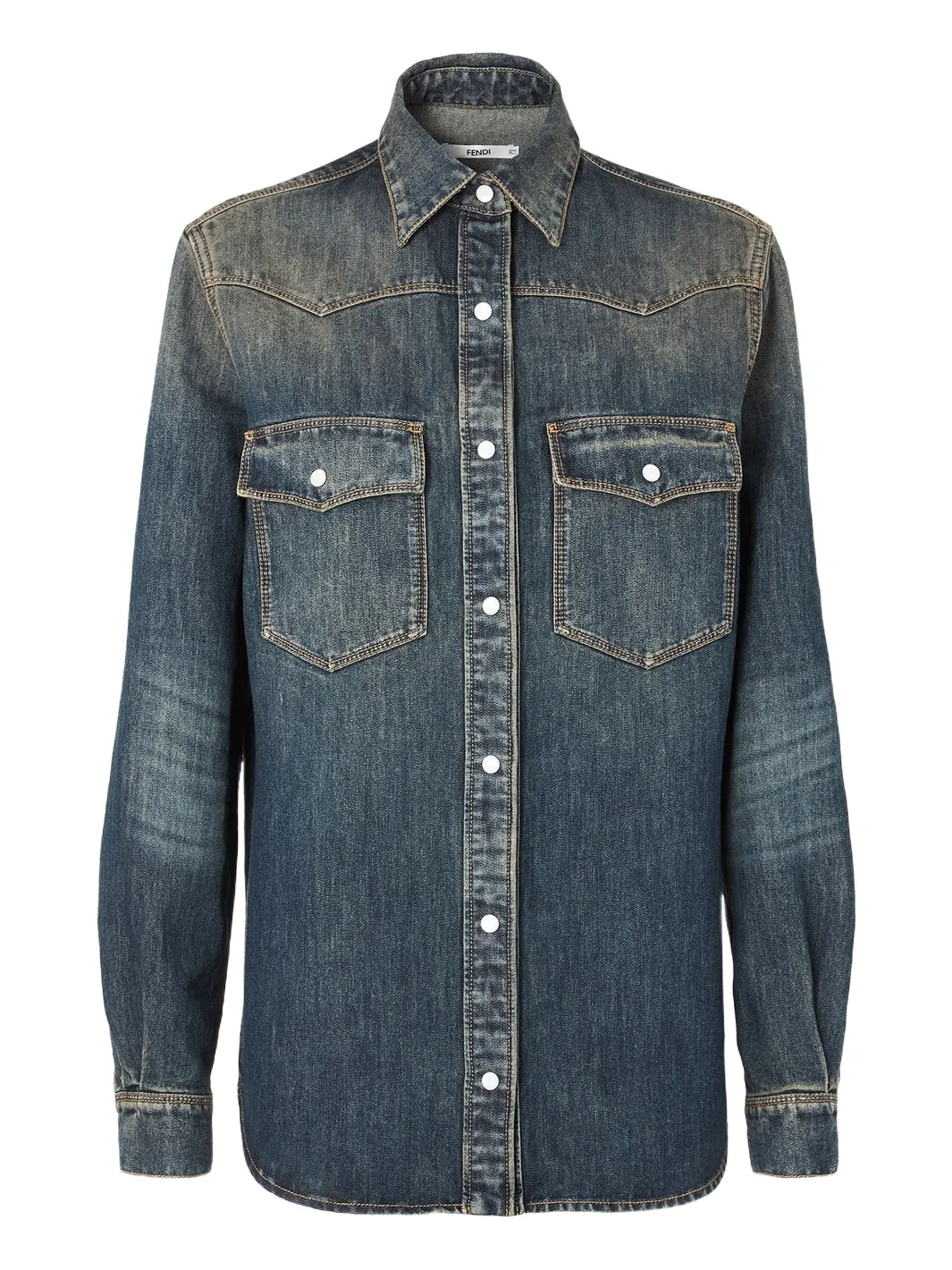 Washed Denim Shirt Washed Denim Shirt