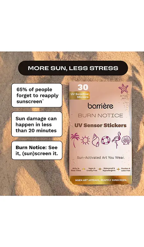 barrière Burn Notice UV Sensor Patches | Thumbnail 3 barrière Burn Notice UV Sensor Patches | Thumbnail 3