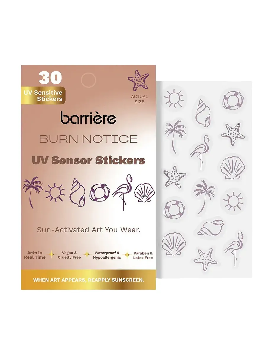 barrière Burn Notice UV Sensor Patches