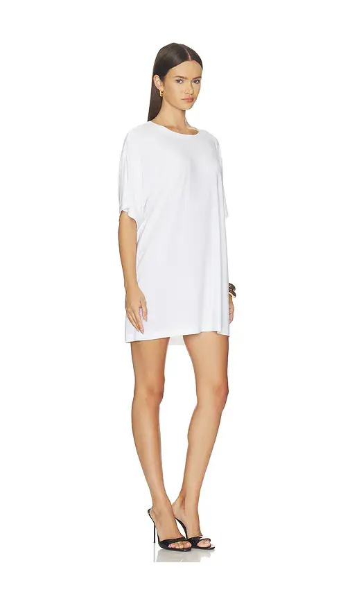 Norma Kamali x Lifestyle Short Sleeve Boxy Mini Dress | Thumbnail 2 Norma Kamali x Lifestyle Short Sleeve Boxy Mini Dress | Thumbnail 2