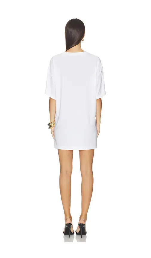 Norma Kamali x Lifestyle Short Sleeve Boxy Mini Dress | Thumbnail 3 Norma Kamali x Lifestyle Short Sleeve Boxy Mini Dress | Thumbnail 3