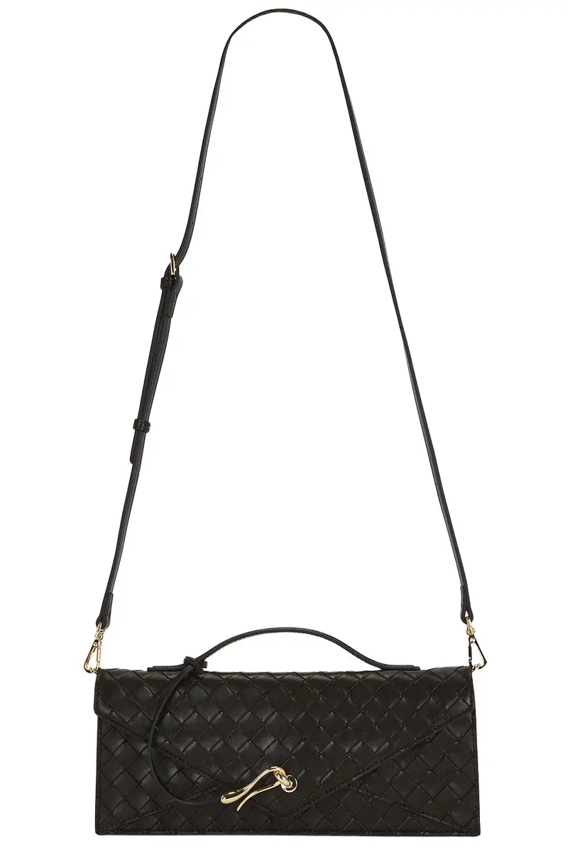 JW PEI Celeste Woven Textured Envelope Top Handle Bag