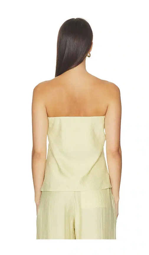 Mother of All Sana Strapless Linen Top | Thumbnail 3 Mother of All Sana Strapless Linen Top | Thumbnail 3