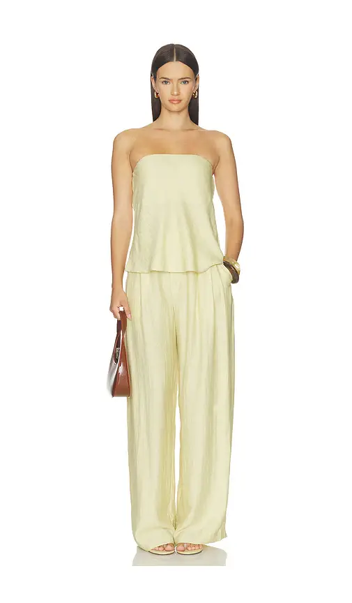 Mother of All Sana Strapless Linen Top | Thumbnail 4 Mother of All Sana Strapless Linen Top | Thumbnail 4