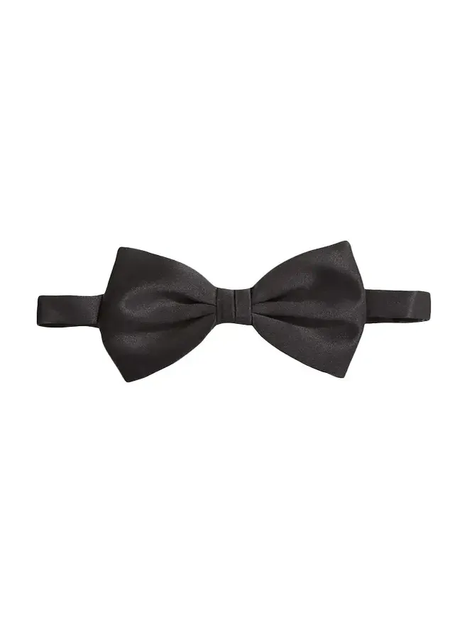 8cm Satin Pre-Tied Bow Tie 8cm Satin Pre-Tied Bow Tie