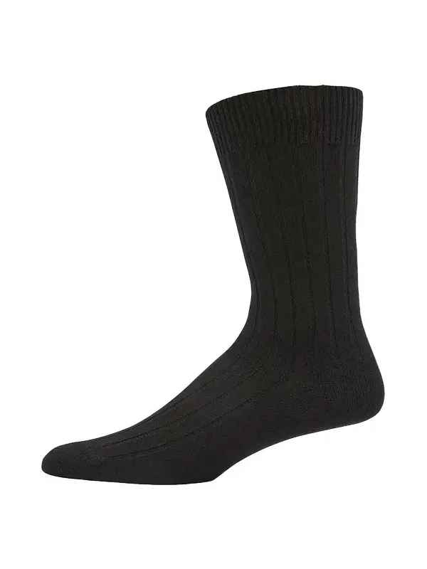 Men's Cashmere Mid-Calf Socks Men's Cashmere Mid-Calf Socks