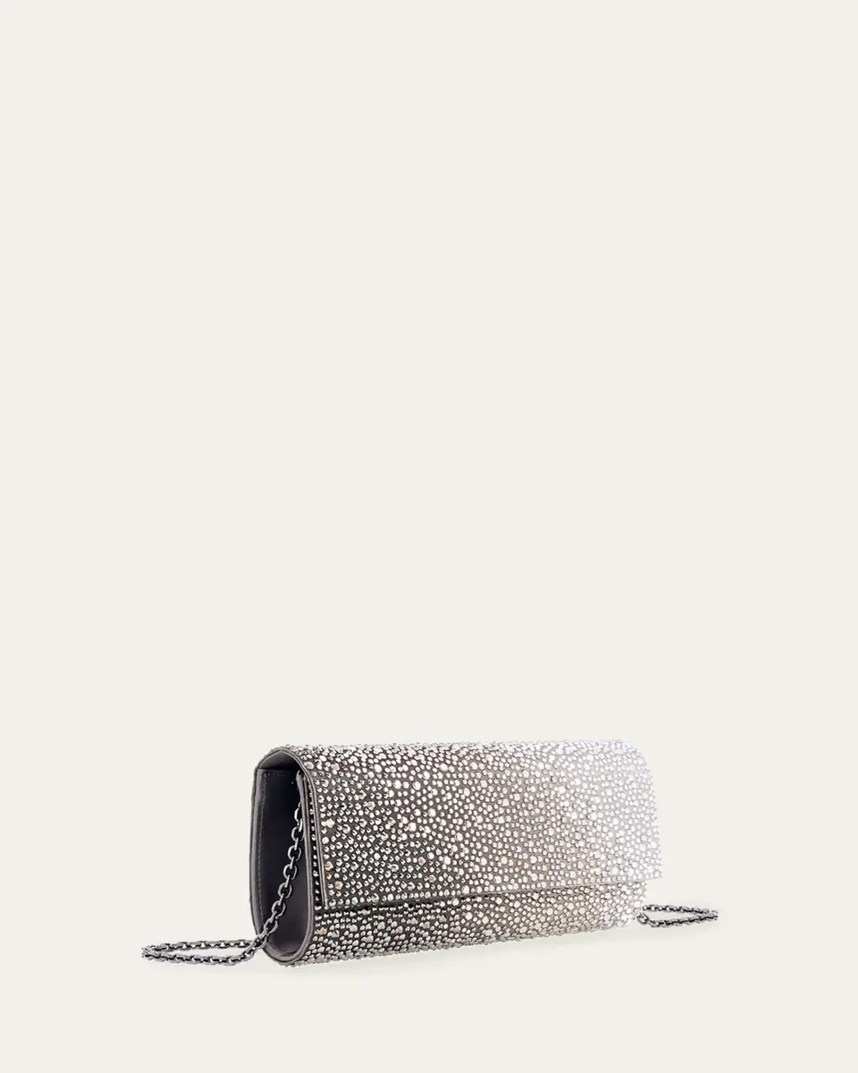 Judith Leiber Couture Perry Ombre Crystal Flap Clutch Bag | Thumbnail 2