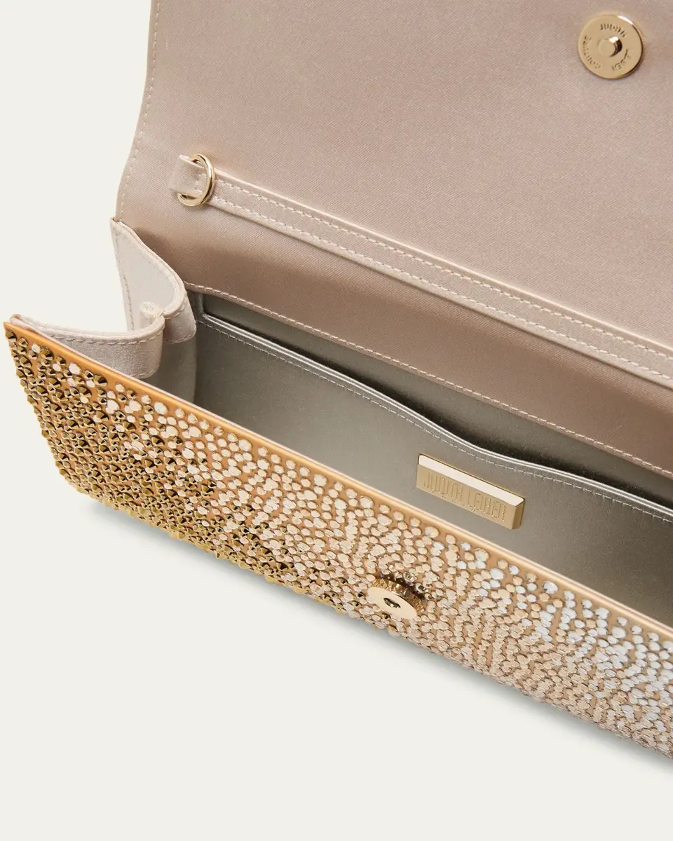 Judith Leiber Couture Perry Ombre Crystal Flap Clutch Bag | Thumbnail 6