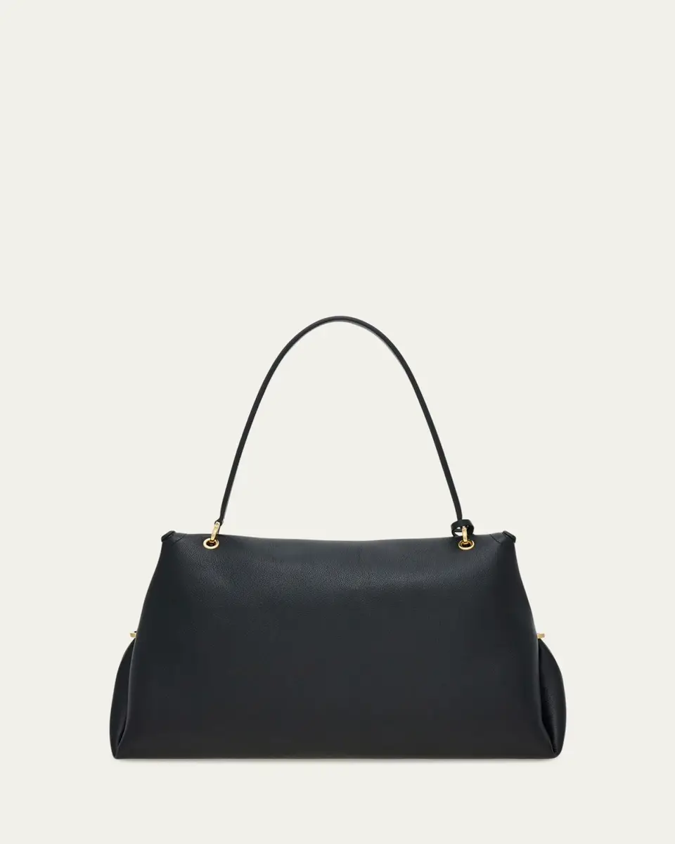 Ferragamo Gancini Leather Shoulder Bag | Thumbnail 2