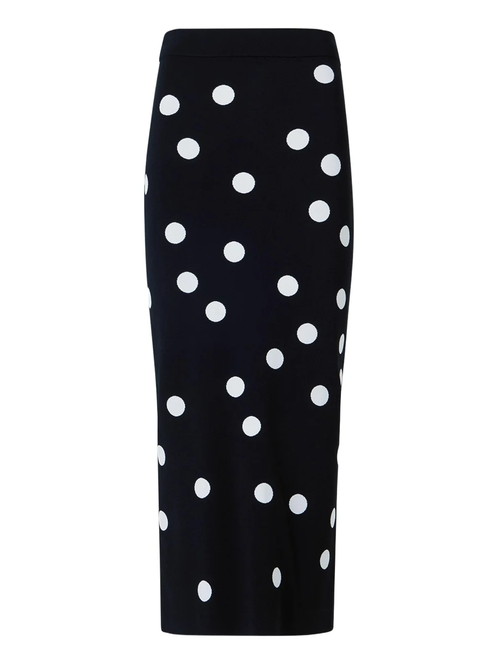 Polka Dot Knit Midi Tube Skirt Polka Dot Knit Midi Tube Skirt