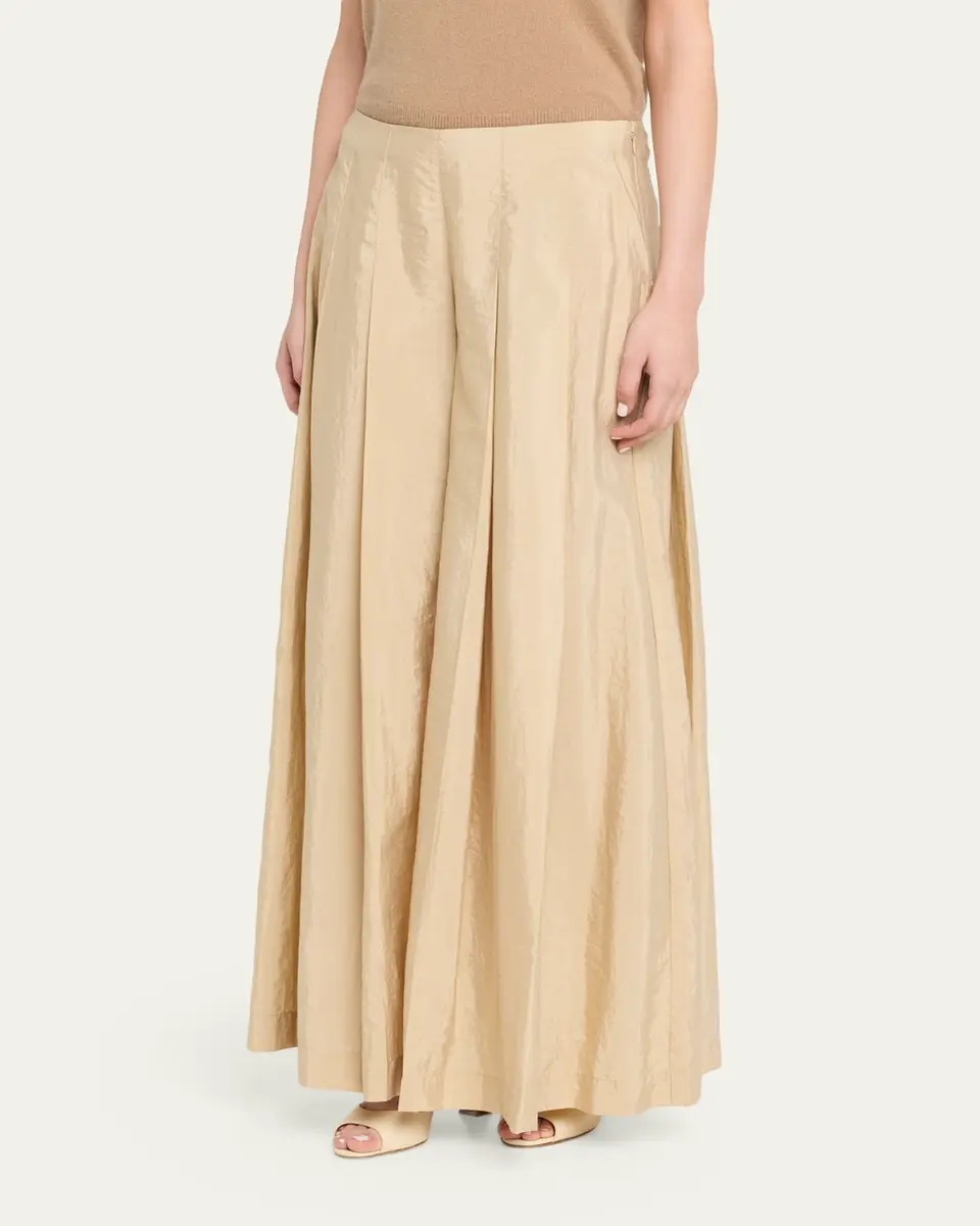 Cinq à Sept Jagger Pleated Wide-Leg Pants | Thumbnail 4