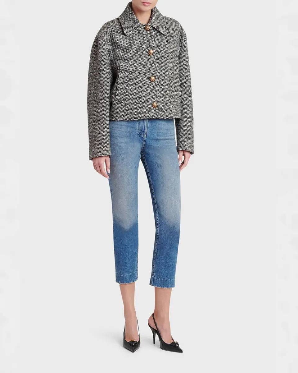 Valentino Garavani Boucle Wool Jacket | Thumbnail 2 Valentino Garavani Boucle Wool Jacket | Thumbnail 2