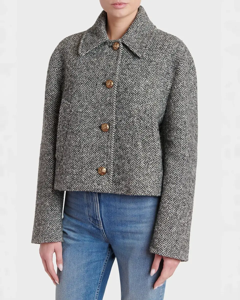 Valentino Garavani Boucle Wool Jacket | Thumbnail 4 Valentino Garavani Boucle Wool Jacket | Thumbnail 4