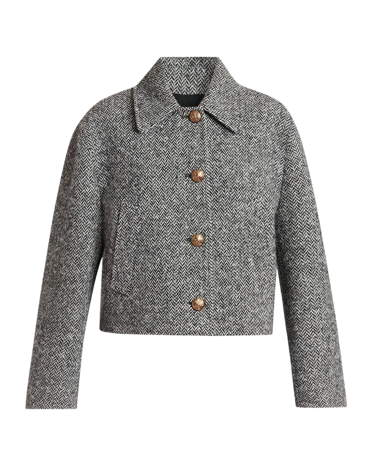 Valentino Garavani Boucle Wool Jacket