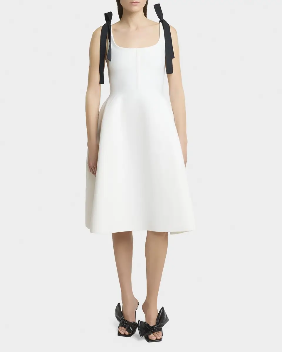 Givenchy Sleeveless Bow-Embellished Midi Dress | Thumbnail 2 Givenchy Sleeveless Bow-Embellished Midi Dress | Thumbnail 2