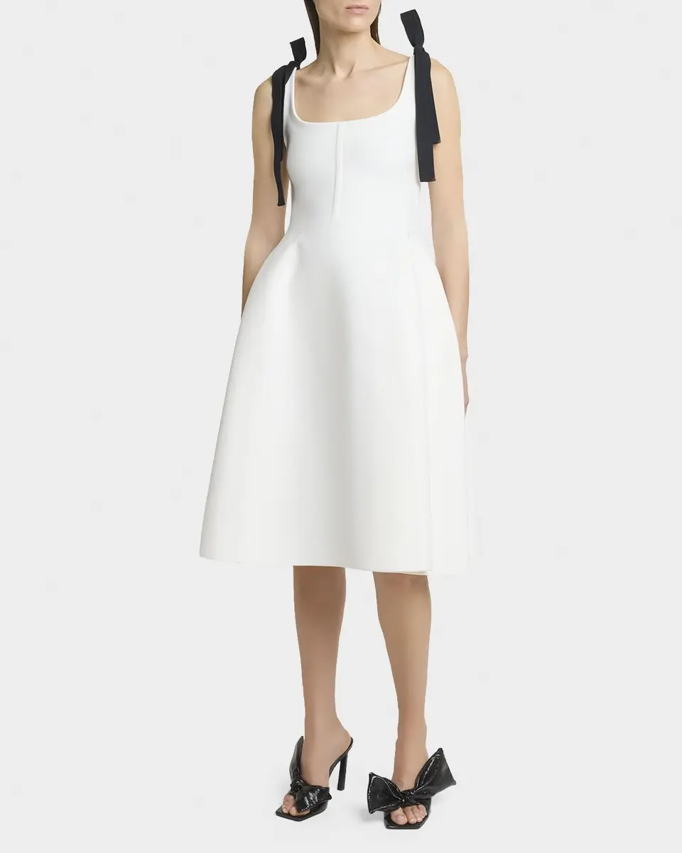 Givenchy Sleeveless Bow-Embellished Midi Dress | Thumbnail 4 Givenchy Sleeveless Bow-Embellished Midi Dress | Thumbnail 4