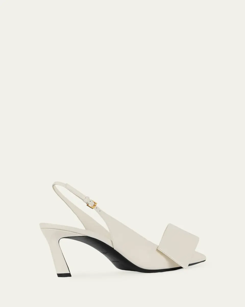 Givenchy 65mm Twist Leather Slingback Pumps | Thumbnail 3 Givenchy 65mm Twist Leather Slingback Pumps | Thumbnail 3
