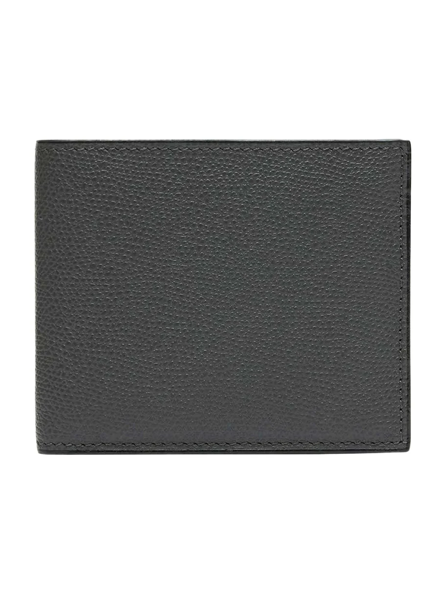Valextra Men's Leather V-Cut Bifold Wallet
