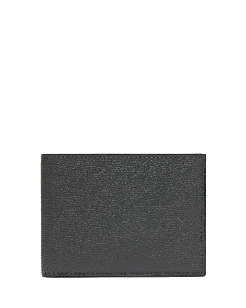 Valextra Men's Leather V-Cut Bifold Wallet