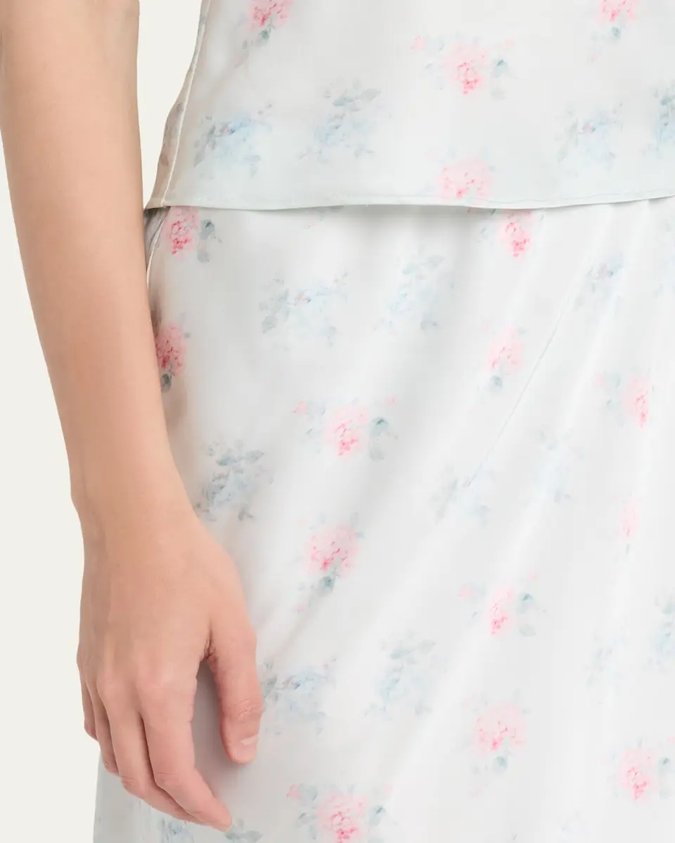 LoveShackFancy Lamora Floral Satin Tank Top | Thumbnail 5 LoveShackFancy Lamora Floral Satin Tank Top | Thumbnail 5