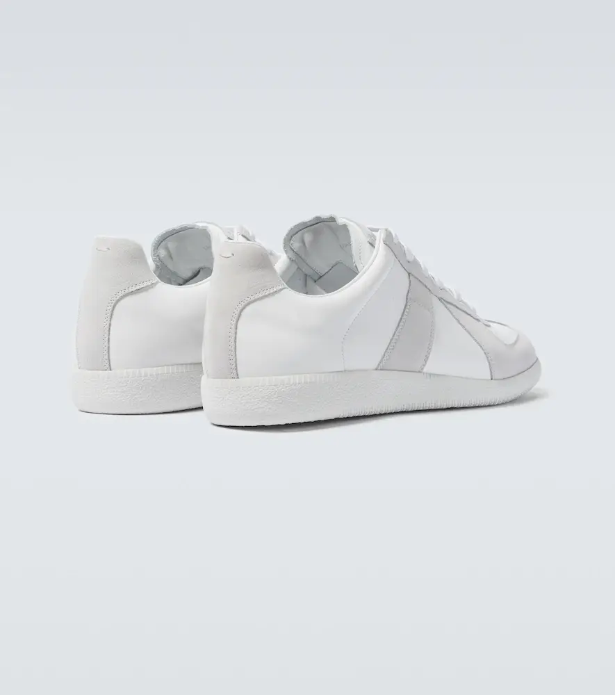 Maison Margiela Replica leather and suede sneakers | Thumbnail 6 Maison Margiela Replica leather and suede sneakers | Thumbnail 6