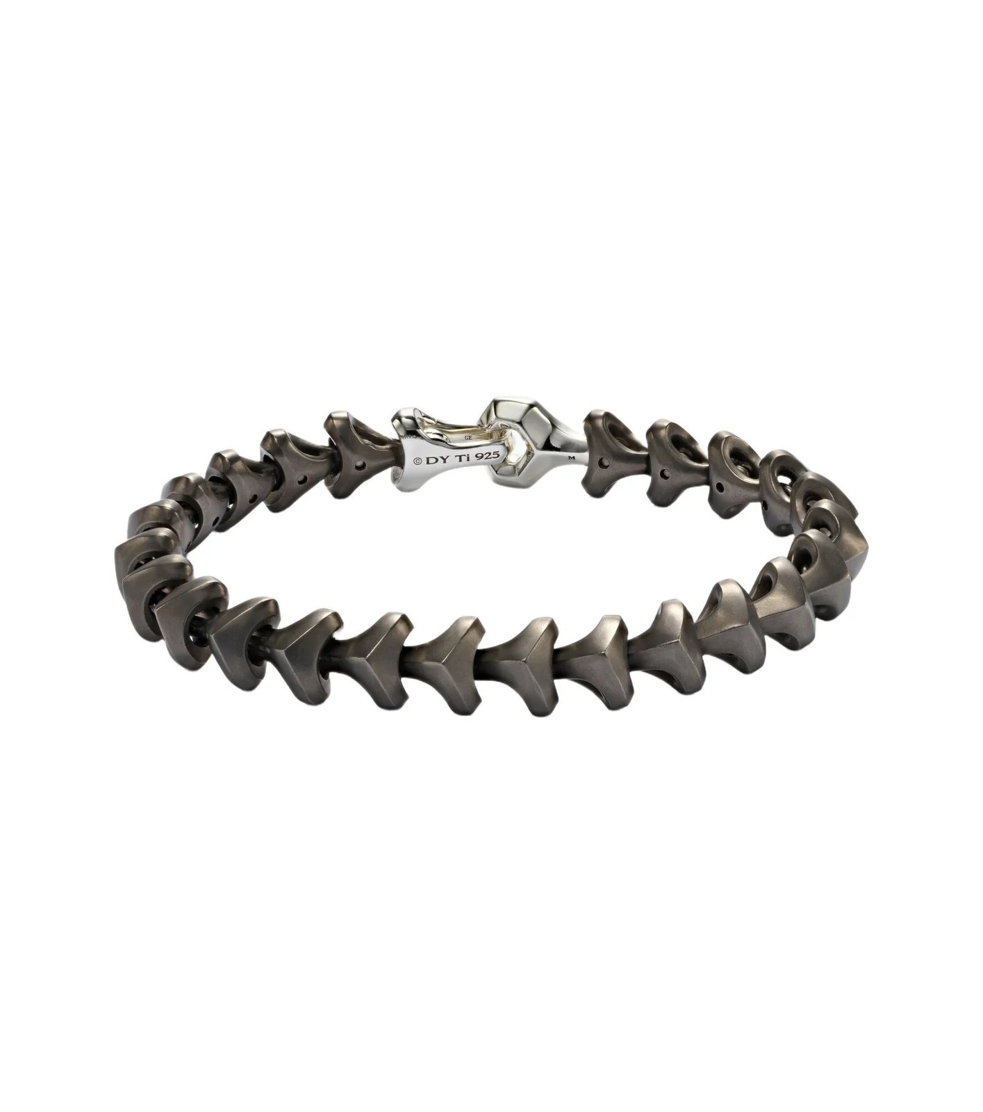 Armory sterling silver and titanium bracelet Armory sterling silver and titanium bracelet
