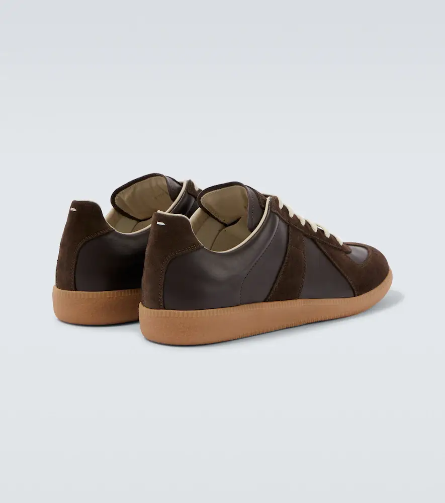 Maison Margiela Replica leather and suede sneakers | Thumbnail 6 Maison Margiela Replica leather and suede sneakers | Thumbnail 6