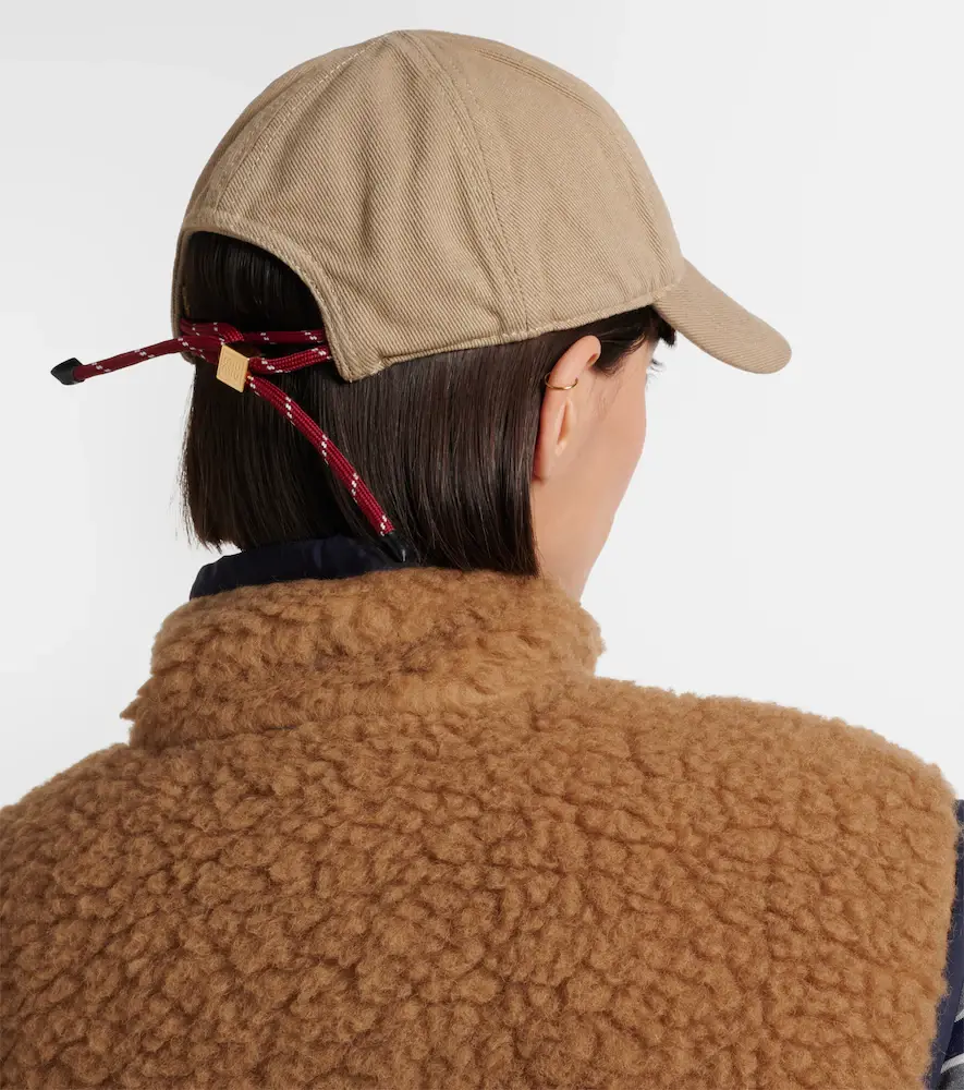 Miu Miu Logo denim baseball cap | Thumbnail 4 Miu Miu Logo denim baseball cap | Thumbnail 4