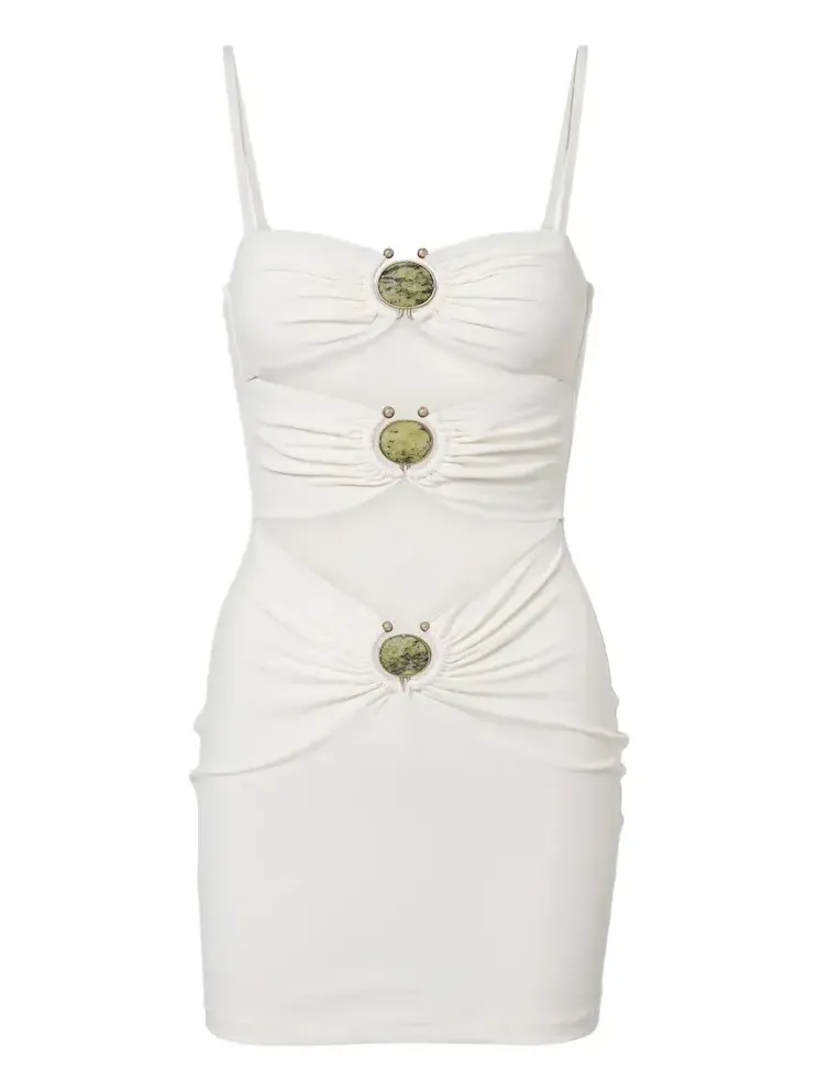 Cutout embellished minidress Cutout embellished minidress