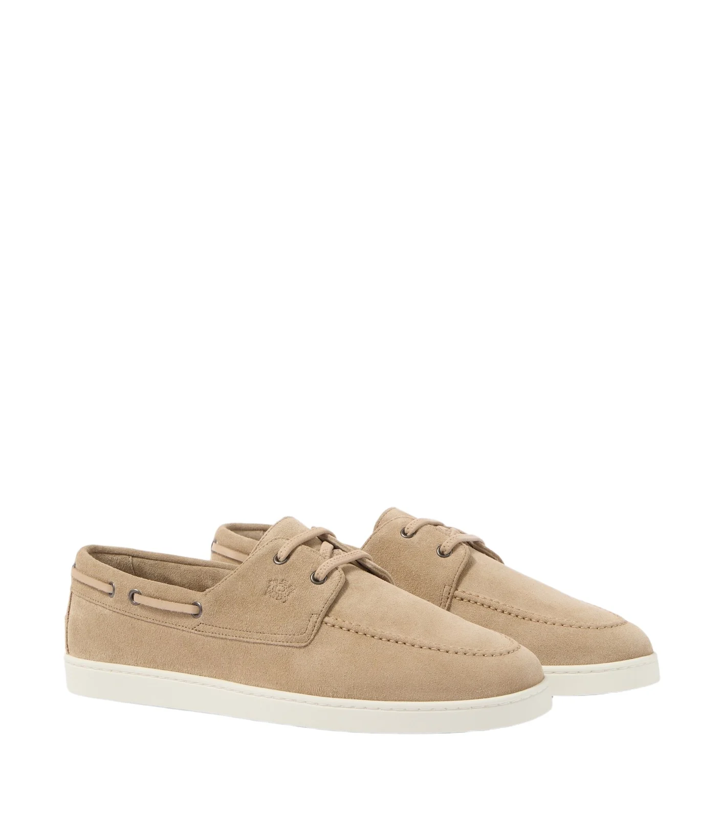 Peblees Beach suede boat shoes