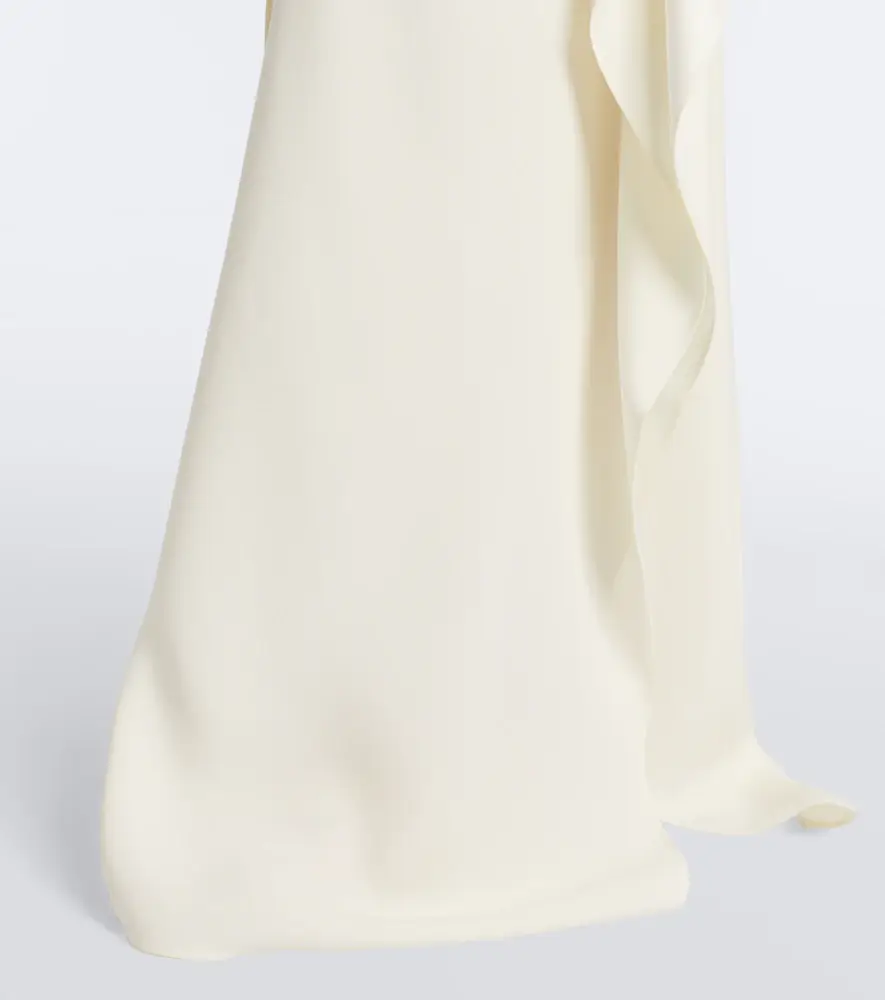 Taller Marmo Sahara crêpe cady kaftan | Thumbnail 4 Taller Marmo Sahara crêpe cady kaftan | Thumbnail 4