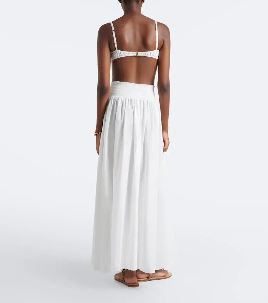 Montce Millie cotton poplin maxi skirt | Thumbnail 3 Montce Millie cotton poplin maxi skirt | Thumbnail 3