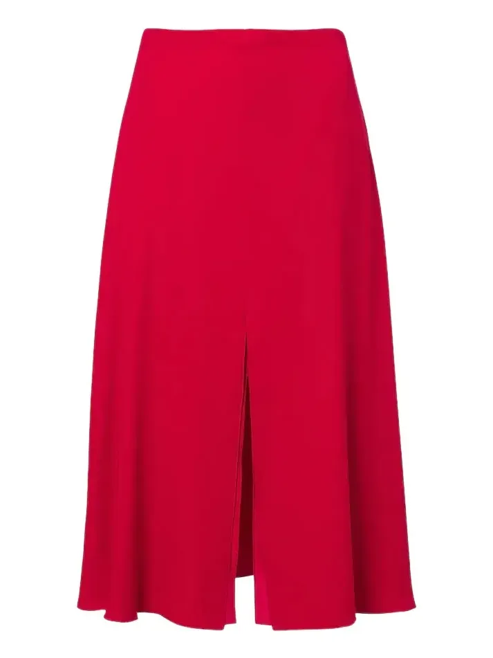 Silk georgette midi skirt Silk georgette midi skirt